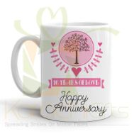 16th Happy Anniversary Mug