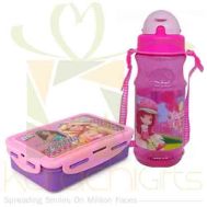 Water Bottle And Lunch Box For Girl