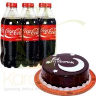 Soft Drink Crate With Cake