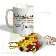 Grandma Mug With Flowers