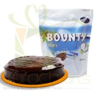 Cake With Choc Pouch