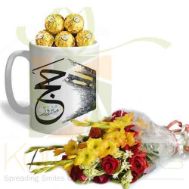 Hajj Ferrero Mug With Bouquet