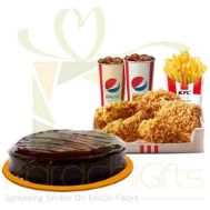 KFC Crispy Duo Box With Cake