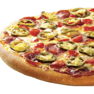 Domino Pizza (Hot and Spicy Feast - Chicken)