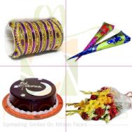 Choori Mehendi Cake Flowers
