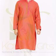 Orange Kurta By Junaid Jamshed