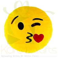 Kiss Emoji Cushion