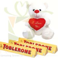 Teddy With Toblerone