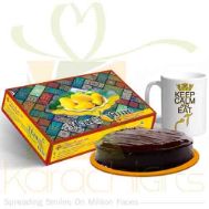 Mango Mug With Mango And Cake