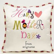 Happy Mothers Day - Personalised Heart Cushion
