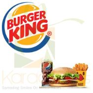 Org Spicy Beef Whopper - Burger King