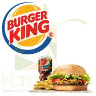Steak Burger Meal - Burger King