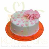 Pink Flower Cake - Sachas