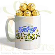 Ferrero In A Super Sister Mug