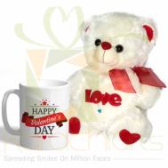 Love Bear With Valentines Mug